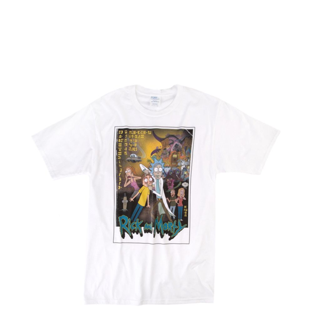 Rick And Morty Tee - White