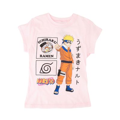 Naruto Thumbs Up Tee - Little Kid / Big Pink