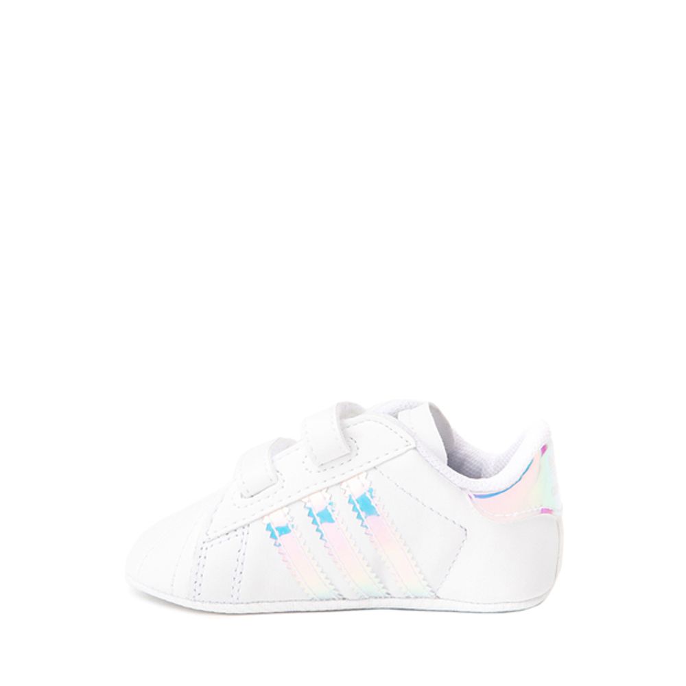 adidas Superstar Athletic Shoe - Baby - Cloud White / Iridescent