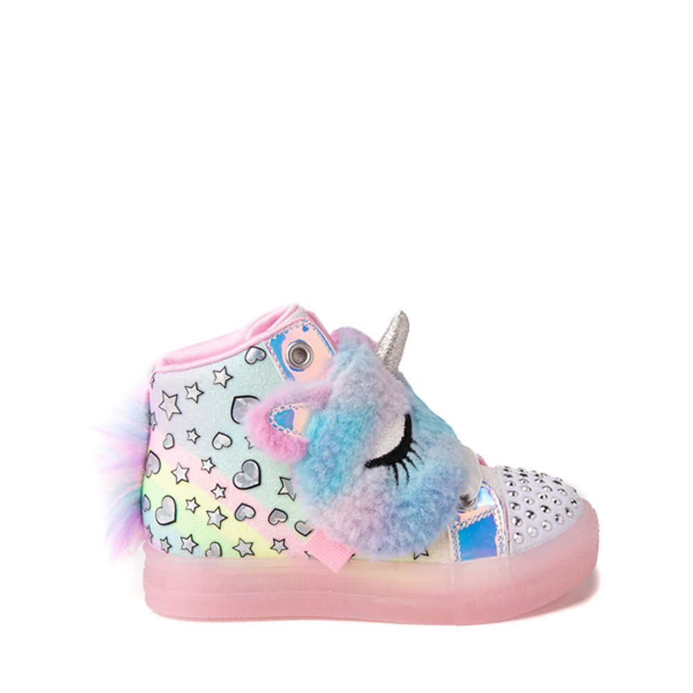 Skechers Twinkle Toes Shuffle Brights Magic Dreams Sneaker - Toddler Light Pink