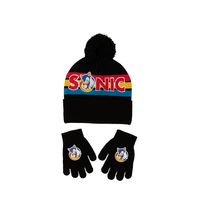 Sonic the Hedgehog&trade Beanie Set - Little Kid - Black