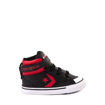 Converse Pro Blaze Hi Sneaker - Baby / Toddler Black Red