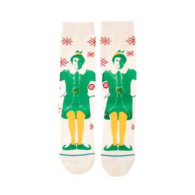 Mens Stance Buddy The Elf Crew Socks - Green / Multicolor