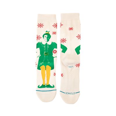 Mens Stance Buddy The Elf Crew Socks - Green / Multicolor