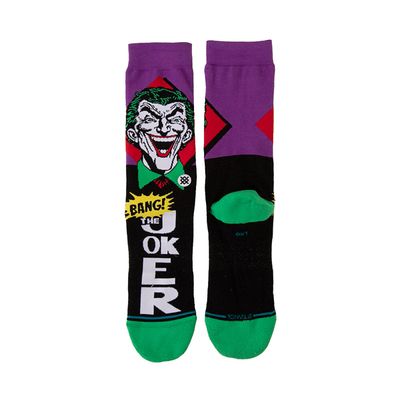 Mens Stance Joker Comic Crew Socks - Multicolor