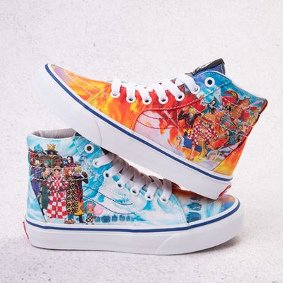 Vans x One Piece Sk8-Hi Skate Shoe - Little Kid Multicolor