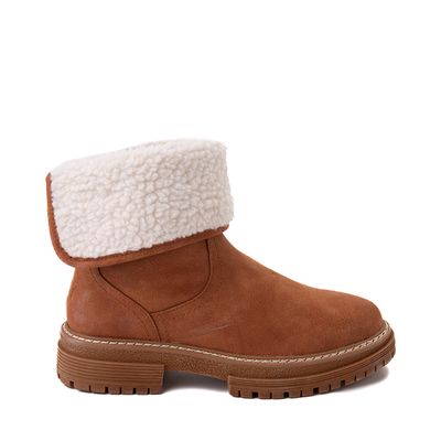 Womens Roxy Fall Slip-On Boot - Tan