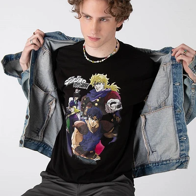 JoJo's Bizarre Adventure Tee - Black