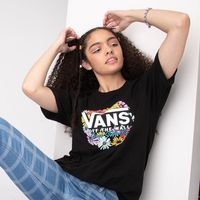 Womens Vans New Daisy Boyfriend Tee - Black