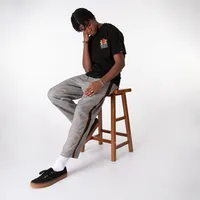 Mens Vans Varsity Floral Tee - Black