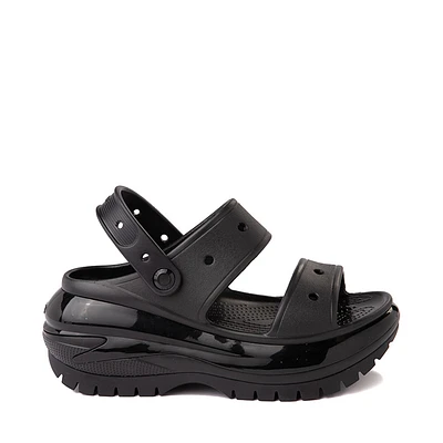 Womens Crocs Mega Crush Sandal - Black