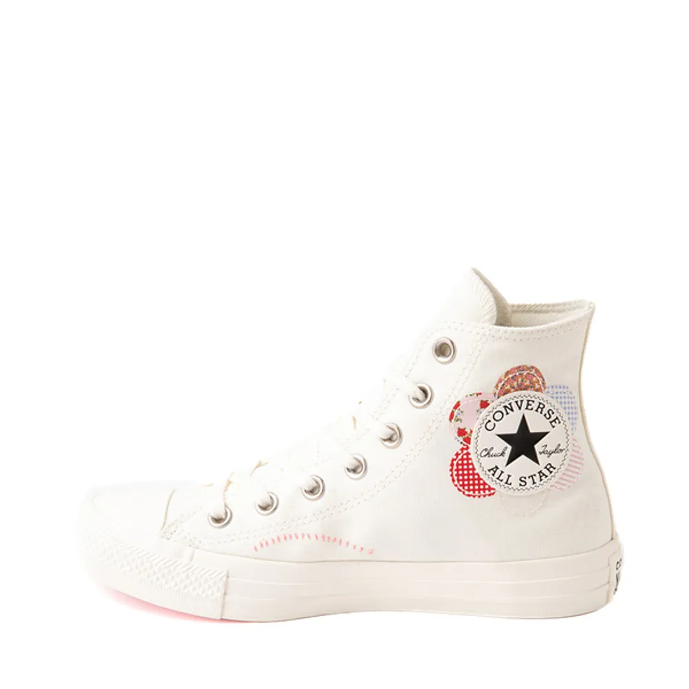 Womens Converse Chuck Taylor All Star Hi Crafted Patchwork Sneaker - Egret
