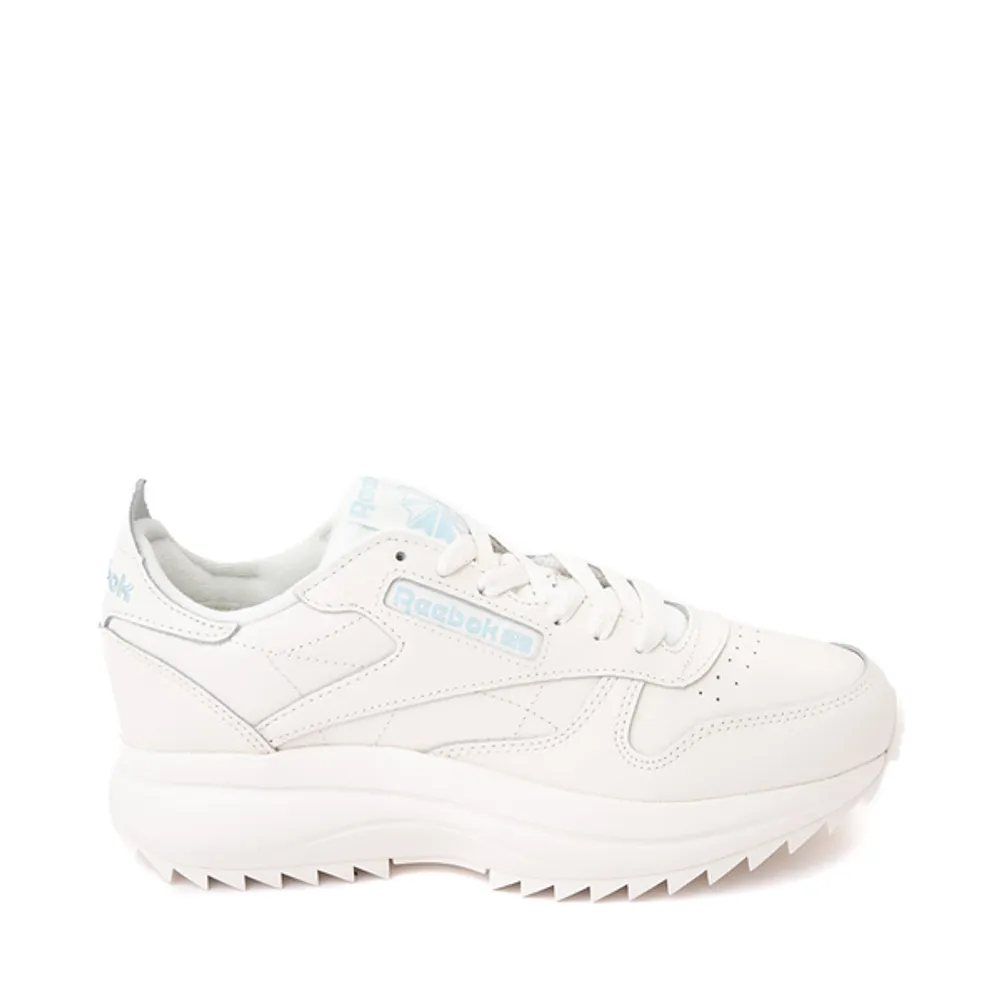 Womens Reebok Classic Leather SP Extra Athletic Shoe - Chalk / Blue Pearl