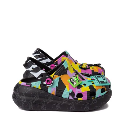 Crocs Classic Crush MTV Clog - Black / Multicolor