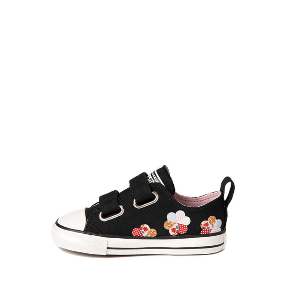 Converse Chuck Taylor All Star 2V Lo Crafted Patchwork Sneaker - Baby / Toddler - Black