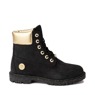 Womens Timberland Heritage 6" Boot - Black / Gold