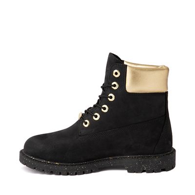 Womens Timberland Heritage 6" Boot - Black / Gold