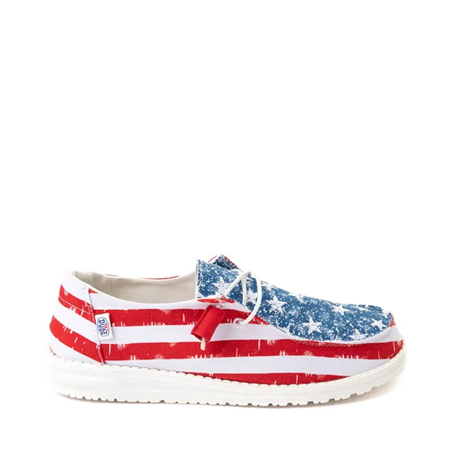 HEYDUDE Womens HEYDUDE Wendy Slip-On Casual Shoe - Star-Spangled