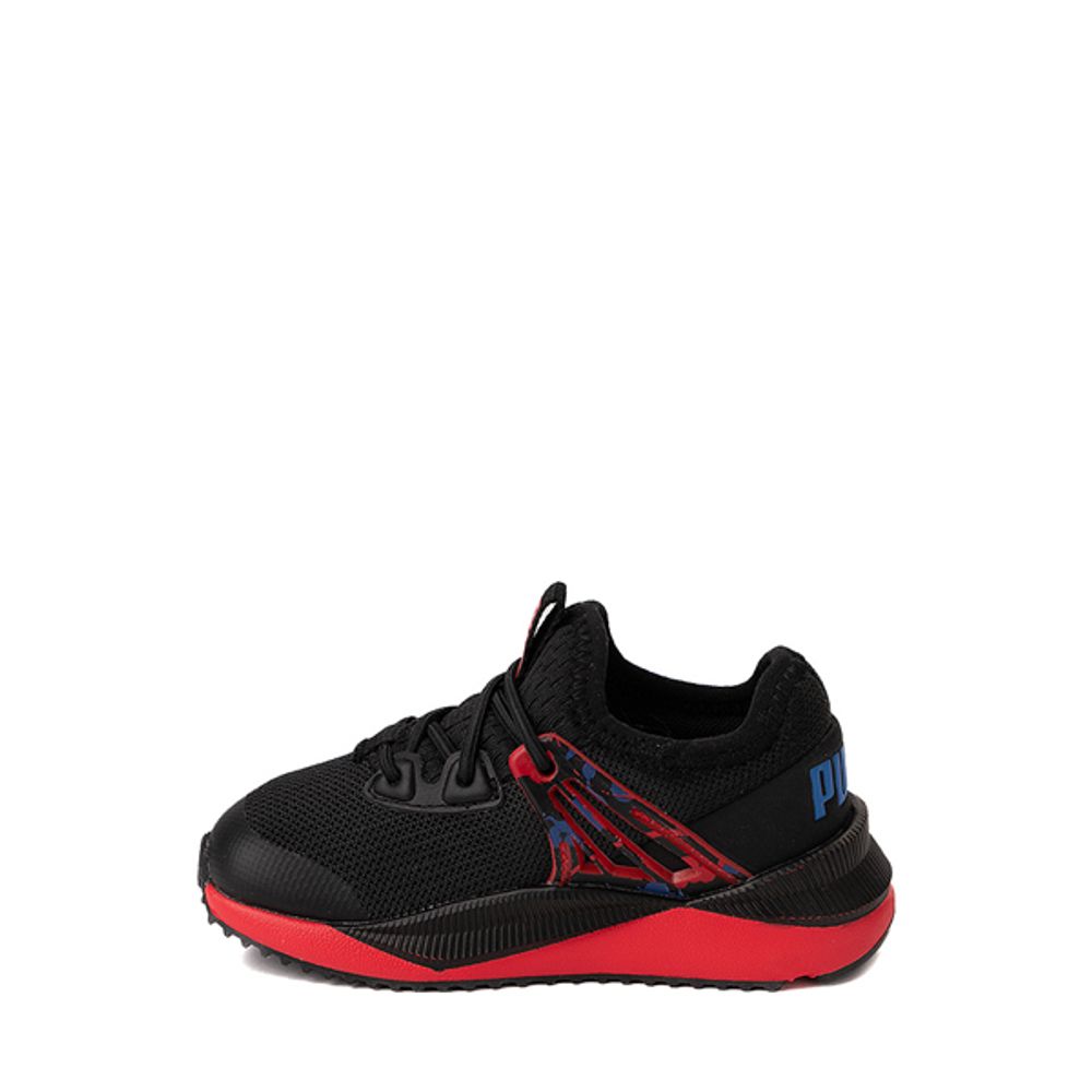 PUMA Pacer Future Athletic Shoe - Baby / Toddler Black Paint Splatter