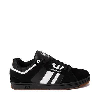 Mens DVS Tactic Skate Shoe - Black / White