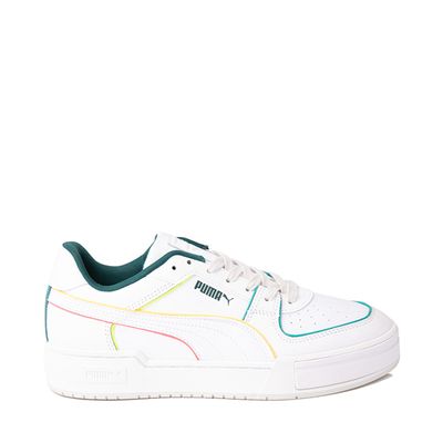 Mens PUMA CA Pro Summer Pop Athletic Shoe - White / Multicolor