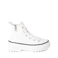 Converse Chuck Taylor All Star Lugged Lift Hi Sneaker - Little Kid - White