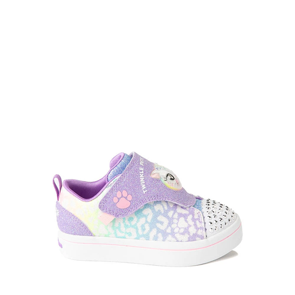 Skechers Twi-Lites Twinkle Pets Glitter Cat Sneaker