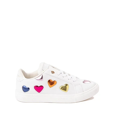 Kurt Geiger Mini Lane Love Sneaker - Little Kid / Big White Rainbow