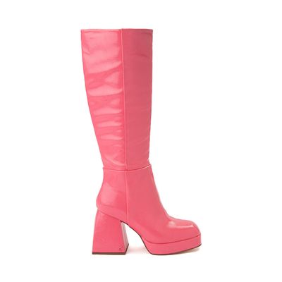 Womens Circus NY Kylie Knee-High Boot - Punk Pink