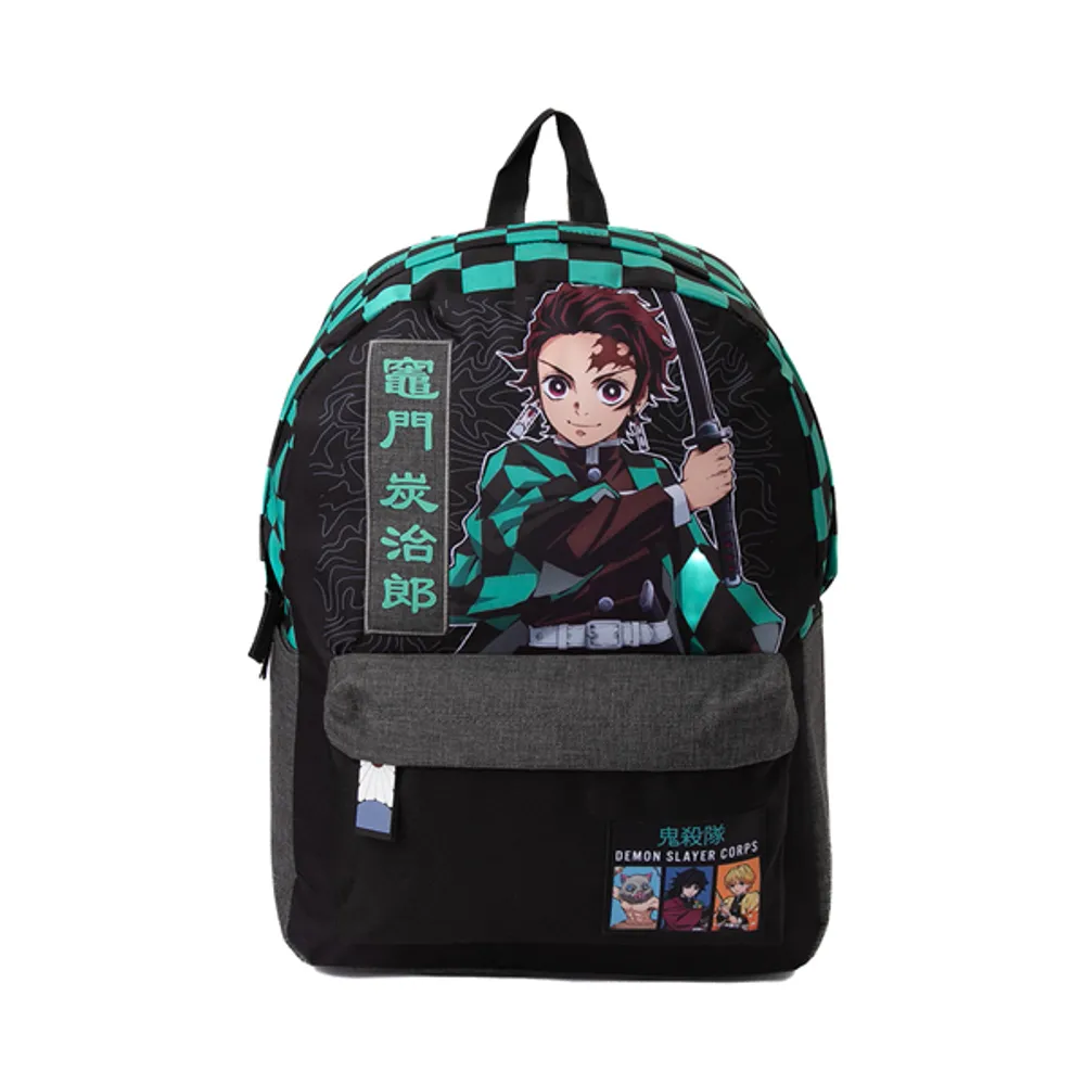 Demon Slayer Backpack - Black / Teal