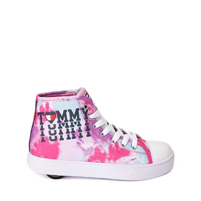 Heelys x Tommy Hilfiger Hustle Skate Shoe - Little Kid / Big Pink Tie Dye