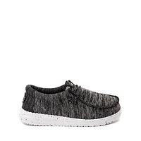 HEYDUDE Wally Casual Shoe - Little Kid / Big Black White