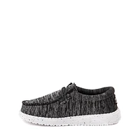 HEYDUDE Wally Casual Shoe - Little Kid / Big Black White