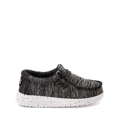 HEYDUDE Wally Casual Shoe - Toddler Black / White