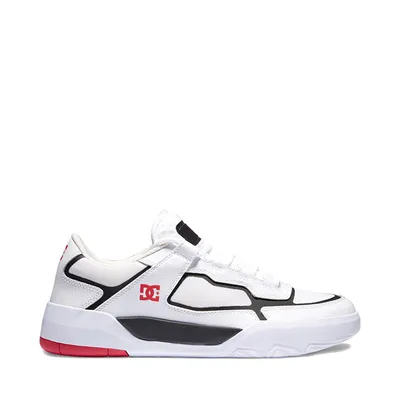 Mens DC Metric Skate Shoe - White / Black