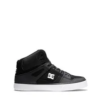 Mens DC Pure Hi Skate Shoe - Black