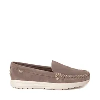 Womens Minnetonka Discover Classic Moccasin - Gray