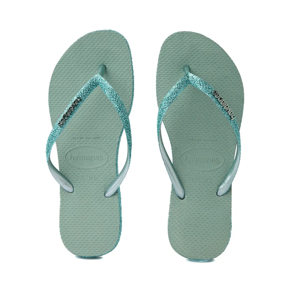 Womens Havaianas Slim Sparkle II Sandal - Clay