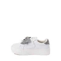 Kurt Geiger Mini Laney Bow Sneaker - Baby / Toddler White Silver