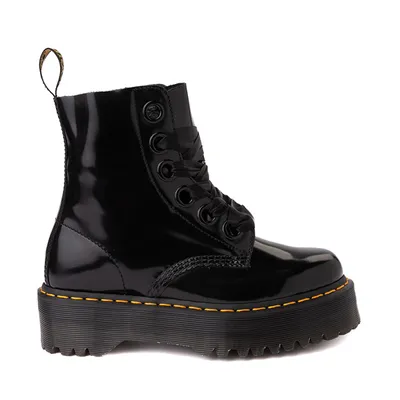 Womens Dr. Martens Molly Boot - Black