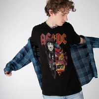 AC/DC Angus Young Tee - Black