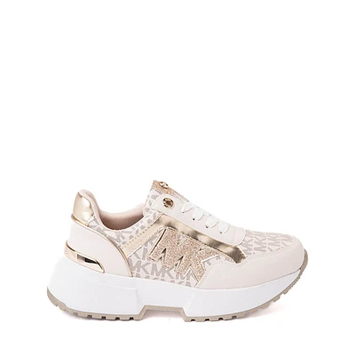 Michael Kors Cosmo Maddy Athletic Shoe - Little Kid / Big Vanilla Pale Gold