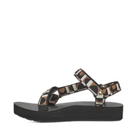 Womens Teva Midform Universal Sandal - Bounce Black / Lion