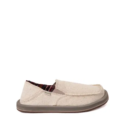 Sanuk Sidewalk Surfer® Slip On Casual Shoe - Little Kid / Big Natural