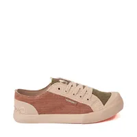 Womens Rocket Dog Jazzin Corduroy Patchwork Casual Shoe - Mauve / Multicolor