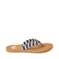 Womens Roxy Porto III Sandal - Navy / White