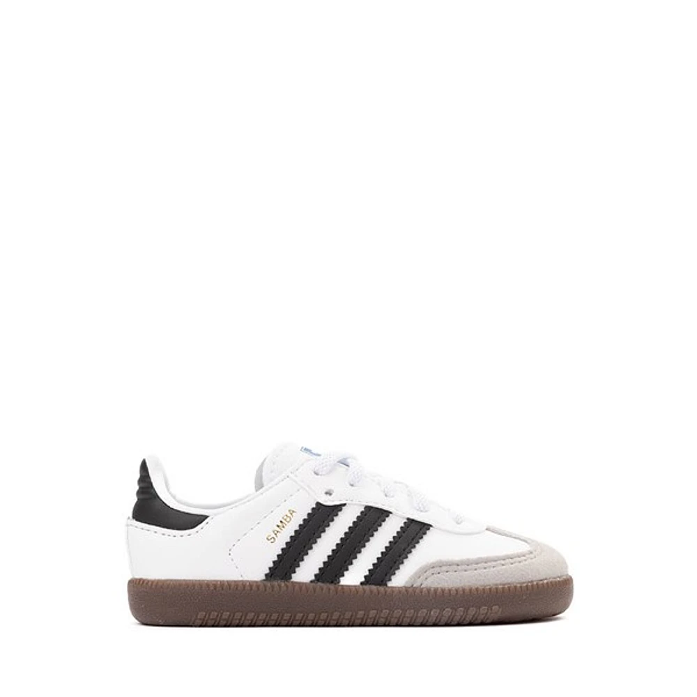 adidas Samba OG Athletic Shoe - Baby / Toddler - Cloud White / Core Black / Gum