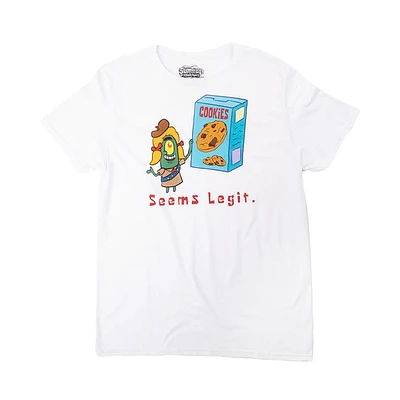 SpongeBob SquarePants&trade Seems Legit Tee - White