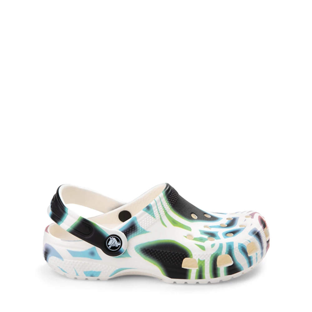 Crocs Classic Glow-In-The-Dark Swirl Clog - Little Kid / Big Multicolor