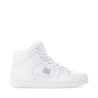 Womens DC Manteca 4 Hi Skate Shoe - White / Silver